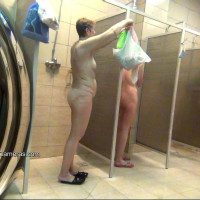 Old grannies prefer watching you babes as they shower