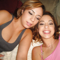 Latina hotties Gigi Rivera and Rosalie Ruiz experiment with lesbian sex