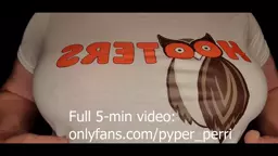Hooters Boob Drop