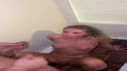 Bonnie Blue Pissed On