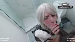 BBC Throated by Bombshell Blonde