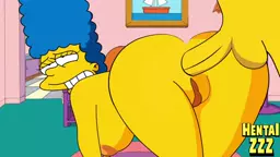 Simpsons porno Marge fucked kosht doggystyle anal