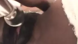 wet hot black beaver her toys sexy