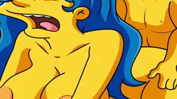Marge stanum fucked e Flander Simpsons porno