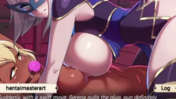 Busty anime dom lesbuhin tuyl chi ta or gagged sub cum