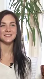 brunette shows intimate