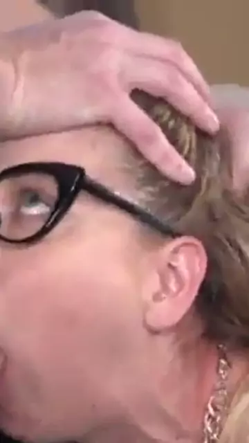 throat blonde fucked anally