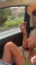 rides monika embarrassment naked without