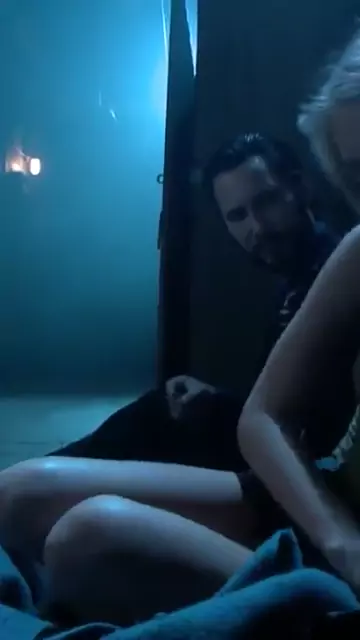 throat blonde screwed suspended