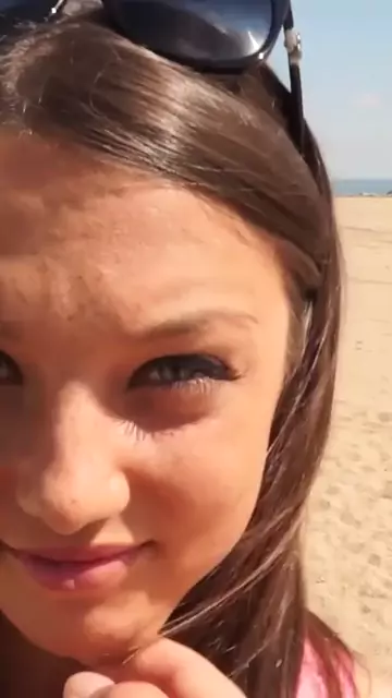 faceful russian brunette