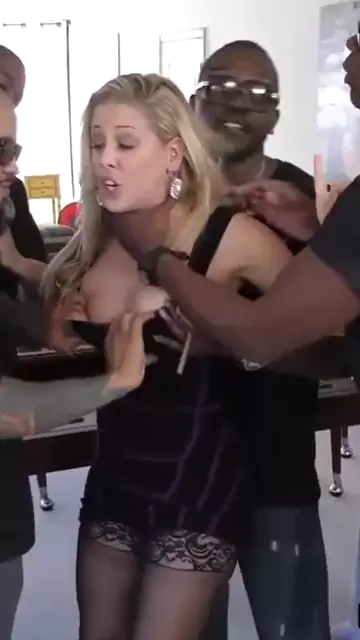 ebony gangbanged bulls