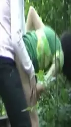 couple russian forest