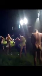 russian shower outdoors