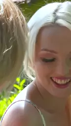 puppy lesbian victoria lovita outdoor