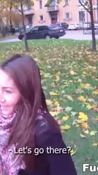 stacy sucking shaft eager outdoors likes going snake