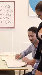 lesson teaches strict tittied