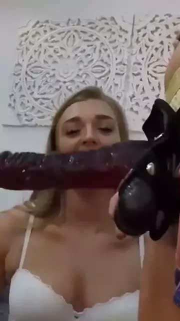lesbian alexxa strapon fucks victoria bella