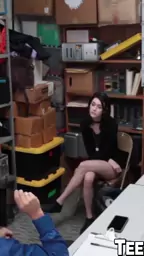 ebony beautiful shaft haired thick punished shoplyfter officers