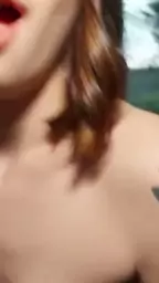 fucking soprano tatted outdoors silvia