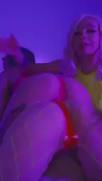 pumping fuckmachine lesbo alicebong girls bitch purple siberia cyberpunk dildo