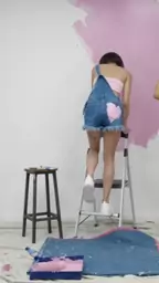 never zerella ryder skies painting
