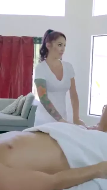 mommy cheating brazzers housewife client massage keiran kendra monique fucks hubby alexander