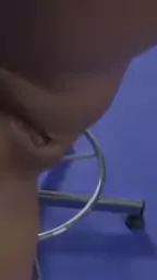 blonde gymnastics boobed shows