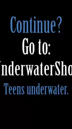 stripping underwater redheaded katrin