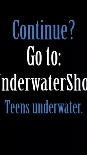 stripping underwater redheaded katrin