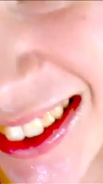 showing brown finally after gives blowjob facial