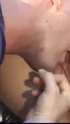 blondes her pussy studs horny two cum fuck then on face