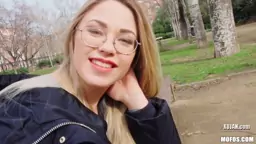 Selvaggia - Blonde Nerd Loves Public Fucking