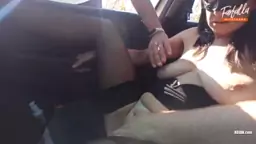 Wifes first public dogging Threesome MFM Cuckold