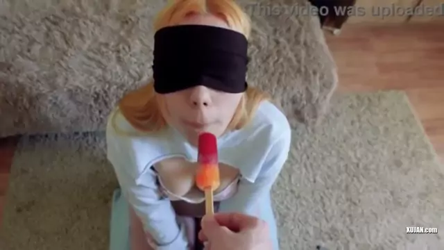 Step brother fooled step sis to make her suck cock