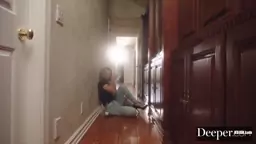 Kayden Kross Ryan Ryans are lovemaking on the floor