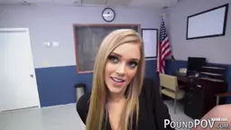 Skinny Kali Roses swallows a heavy prick rides it deep