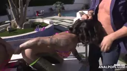 Skin Diamond Bonnie Rotten ass fucking group sex
