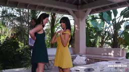 Sexy Leah Gotti swapping partners
