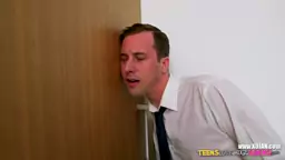 Teen Hormones Cant be helped Leah Gotti gets plowed by Capable Man