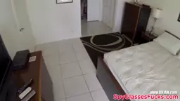 Hot blonde makes him cum in her mouth