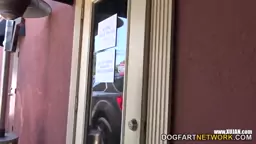 Brooklyn Chase sucks two black cocks at the gloryhole