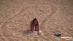 Beach Hot Girl Julia Roca Rides Cums all Over Meat