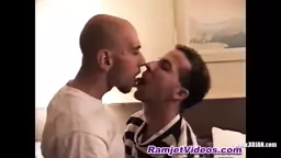 Bottom dude Dominic taking Shanes gigantic dick in his butt