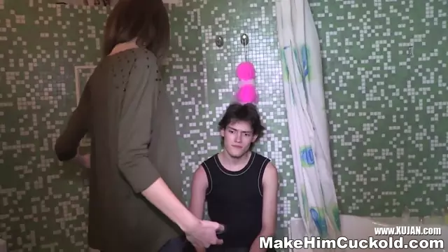 Edita takes a different meat in her shaved vag