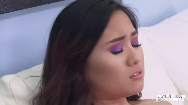 Tiny Petite Asian Phoebe Kalib Loves Fucking a Huge Dick On Camera