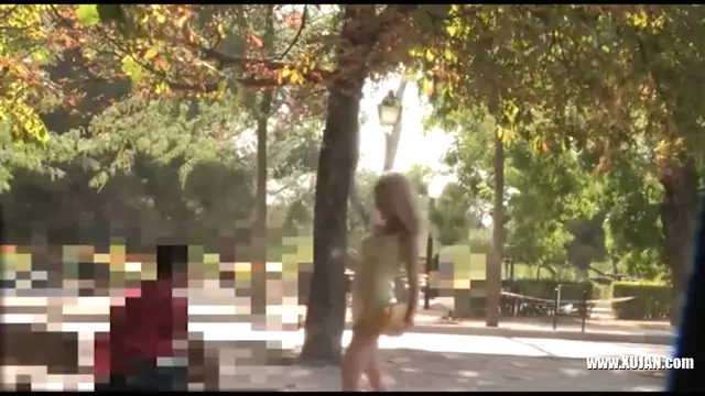 Monica seduces fucks strangers on the streets