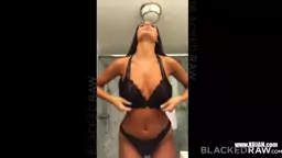 August Ames gets her cunt ravaged raw by a big black dick