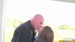 Alice March takes facial cumshot