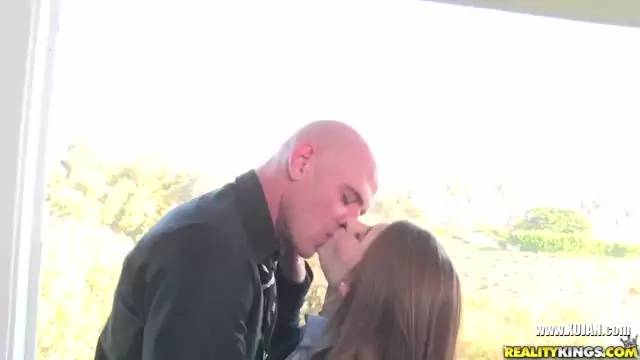 Alice March takes facial cumshot