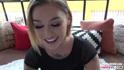 Spandex Lover Kleio Valentien Immediately Jumps on the Meat to please